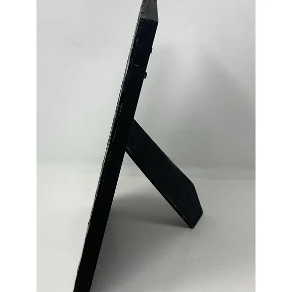 Pier 1 Imports Turquoise Mosaic Iridescent Glass Picture Frame For 5x7 Photo - Picture 9 of 16